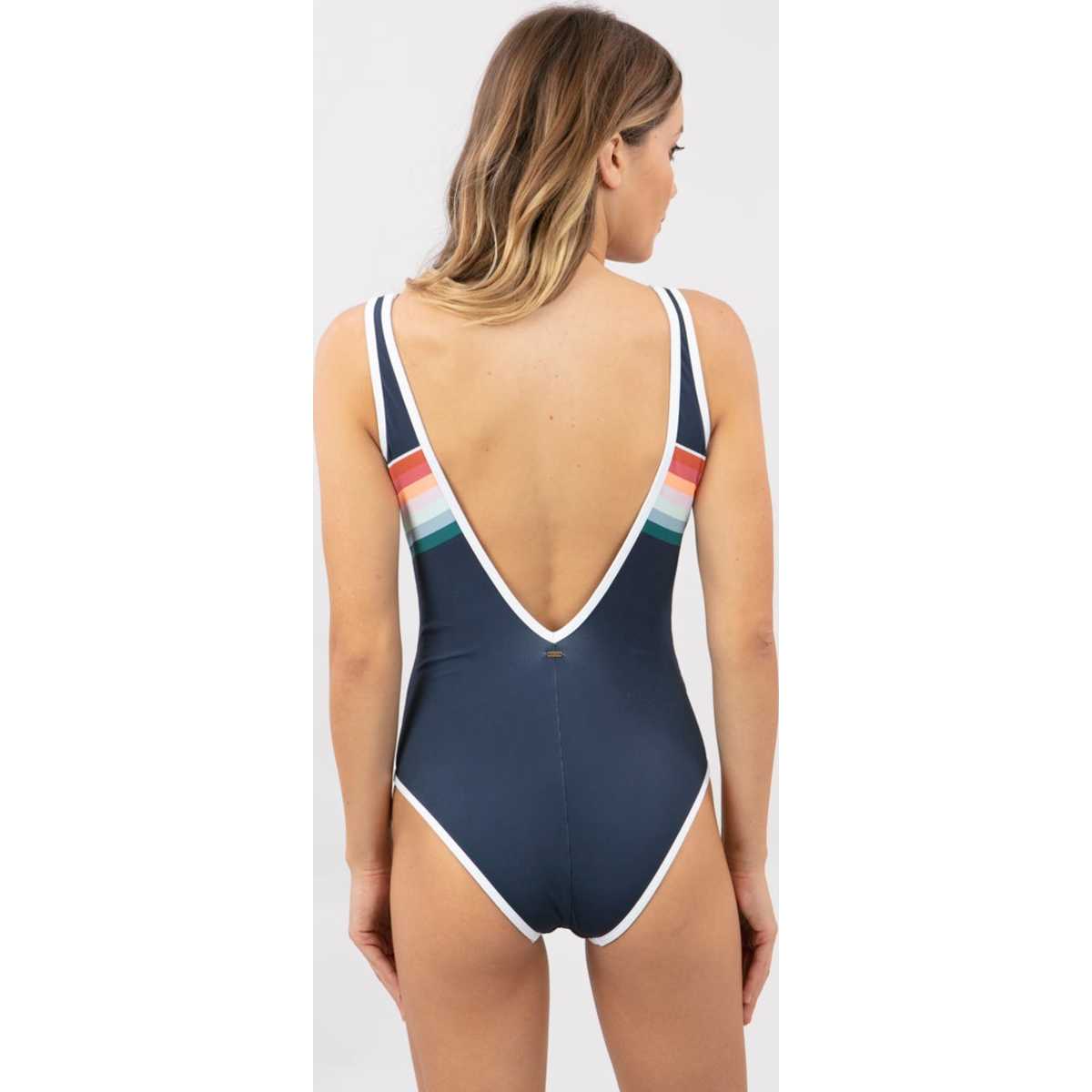 Periscope Surf Swimsuit One-piece in Black
